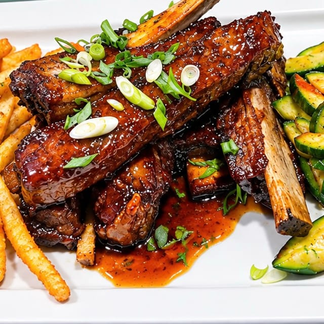 Crispy Korean Spareribs.