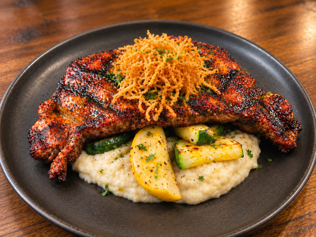 New York Strip Steak.