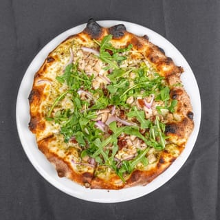 Pesto Chicken Pizza