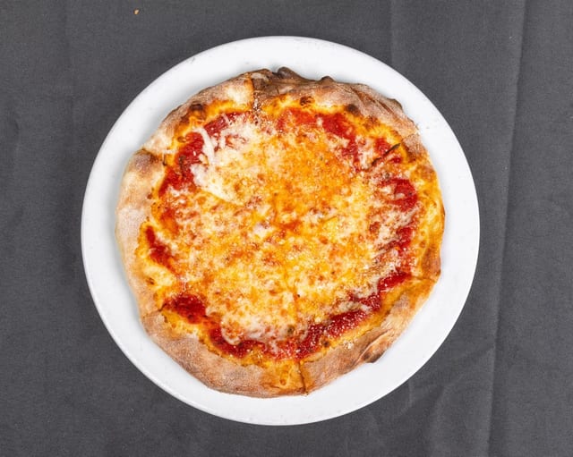 Plain Cheese Pizza.