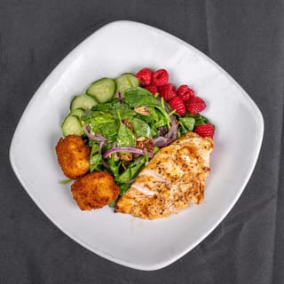 Fried Brie Salad